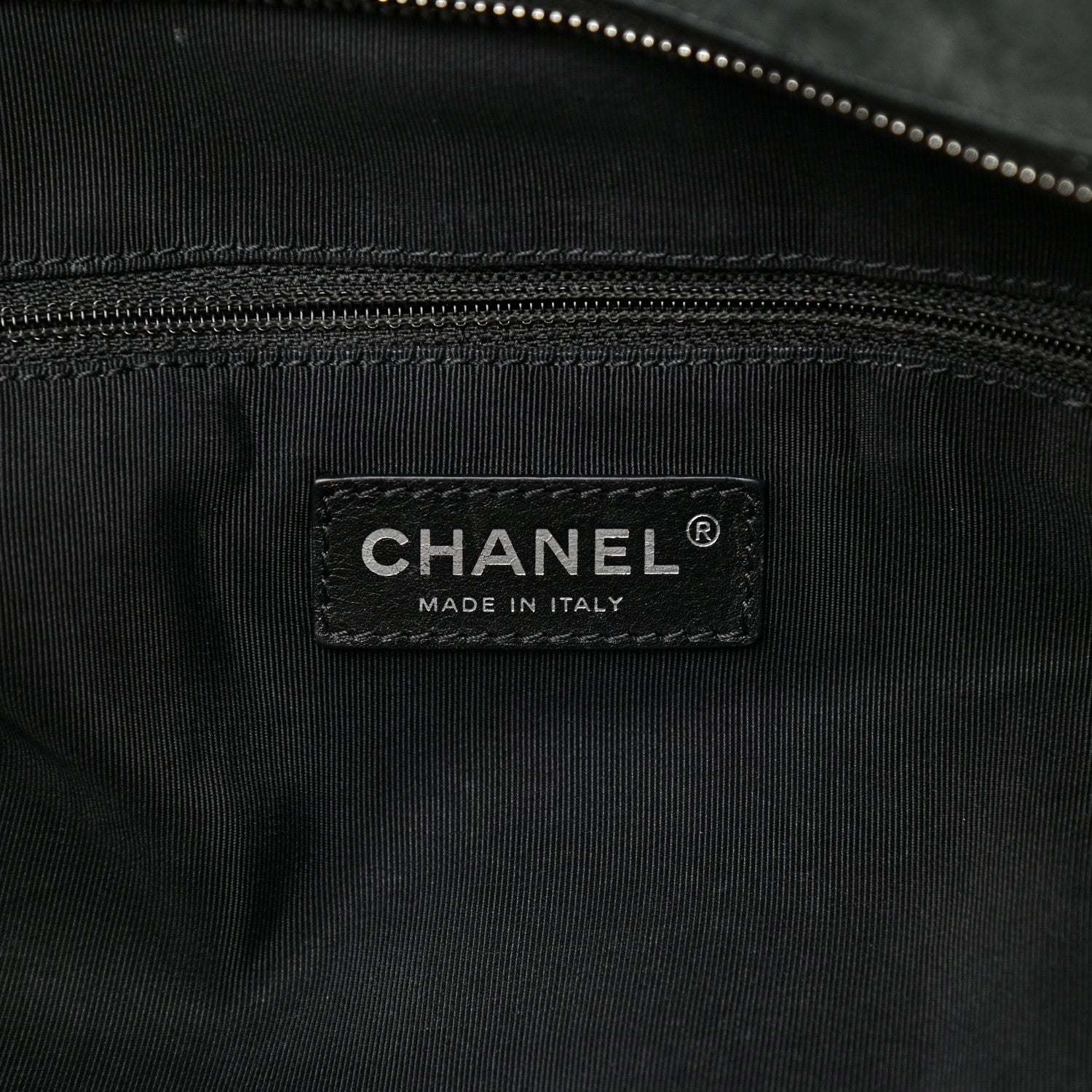 Chanel Iridescent Calfskin Chic Quilt Bowling Bag Black 6 of 11