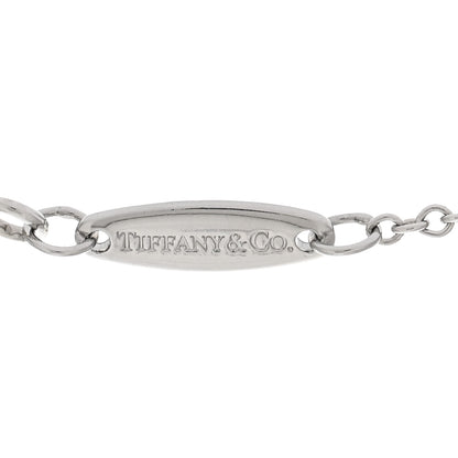Tiffany Platinum Diamond .08ct Elsa Peretti Diamonds by the Yard Pendant Necklace 4 of 4
