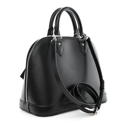 Louis Vuitton Epi Alma MM Black 3 of 13