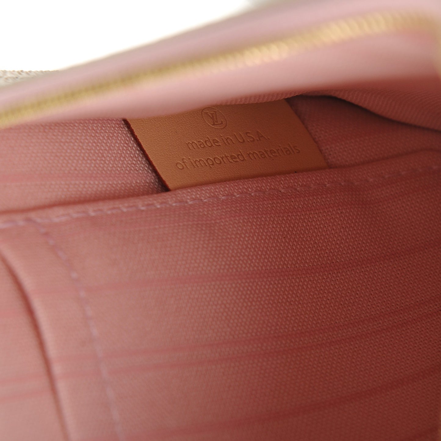Damier Azur Neverfull MM GM Pochette Rose Ballerine
