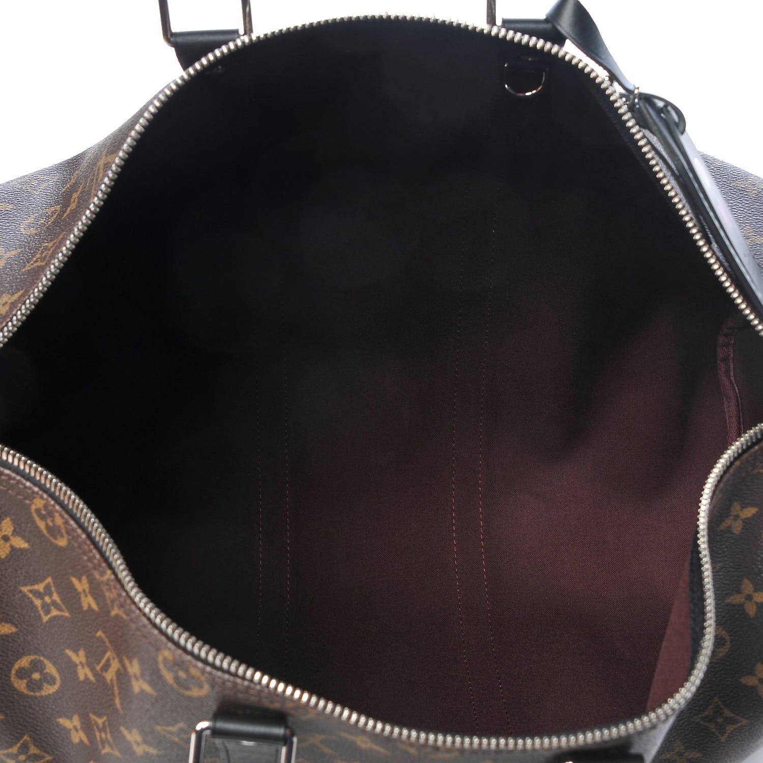 Louis Vuitton Monogram Macassar Keepall Bandouliere 45 6 of 10