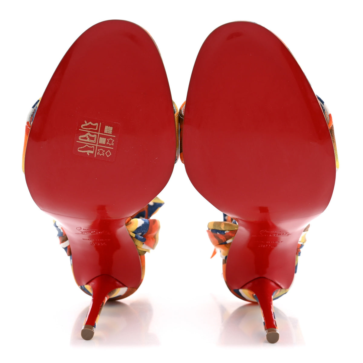 Crepe Satin Gaagal Miss Z Du Desert 100 Ankle Wrap Sandals 39.5 Multicolor Magma