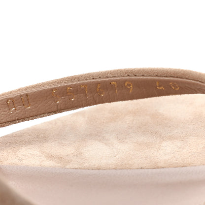 Saint Laurent Suede Calfskin Opyum 85 Sandals 40 Misia 8 of 8