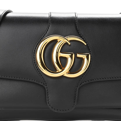 Gucci Vitello Palmellato Lux Small Arli Flap Shoulder Bag Black 9 of 11