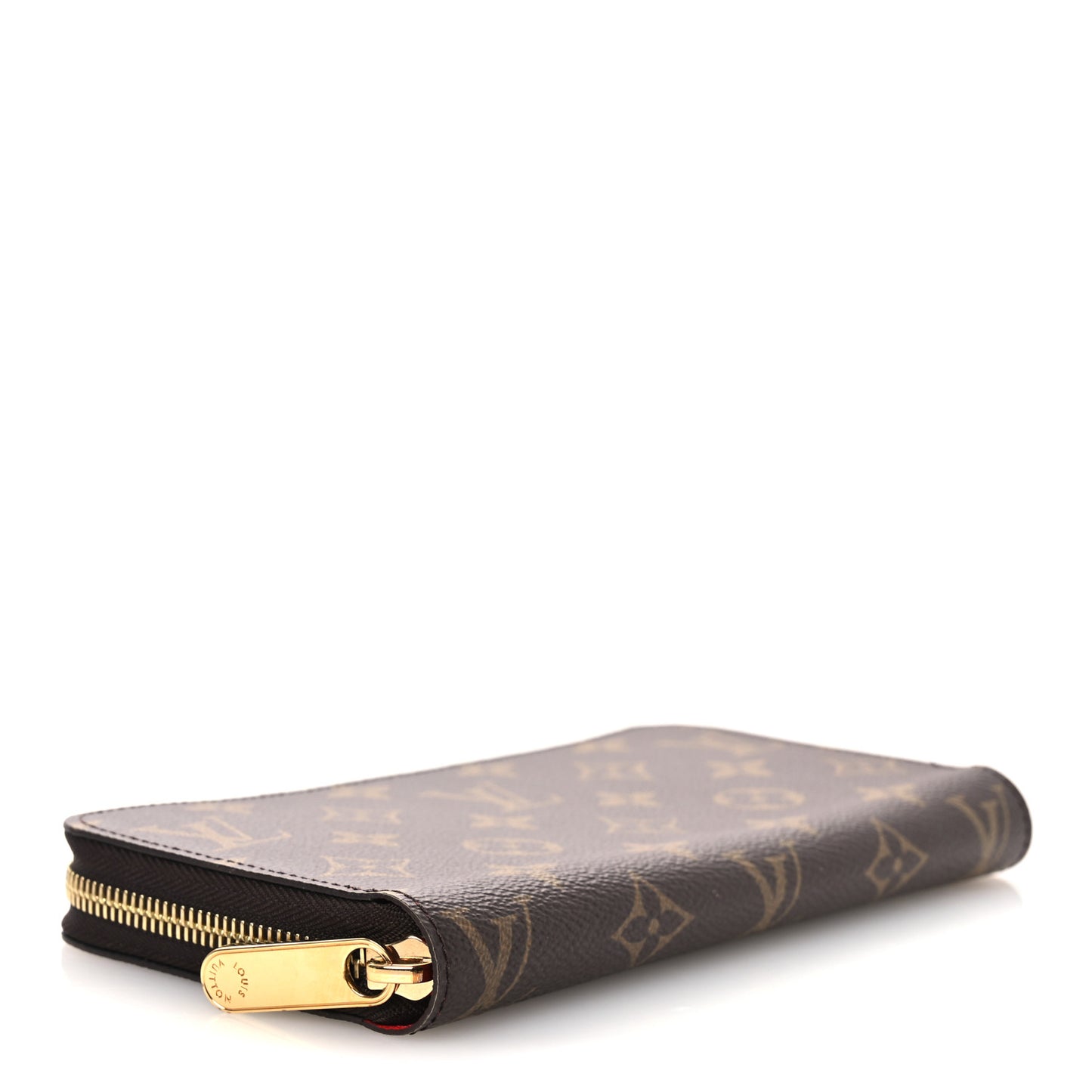 Monogram Zippy Wallet Coquelicot