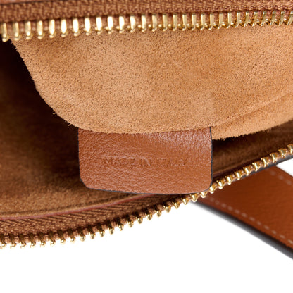 Celine Supple Calfskin Medium Triomphe Heloise Shoulder Bag Tan 6 of 11