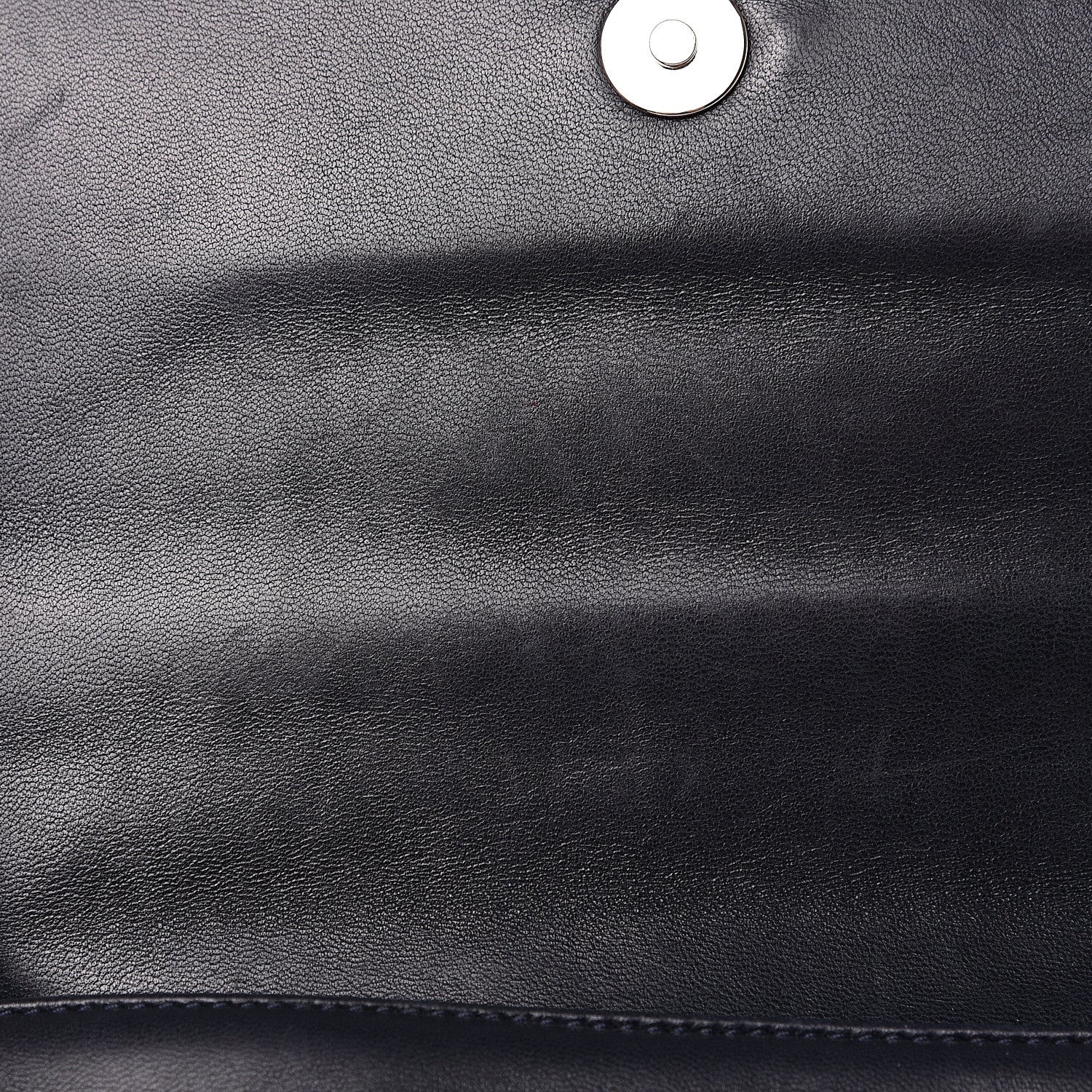 Chanel Lambskin Quilted CC Chocolate Bar Flap Navy 12 of 14