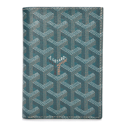 Goyard Goyardine Moliere Wallet Green 1 of 7