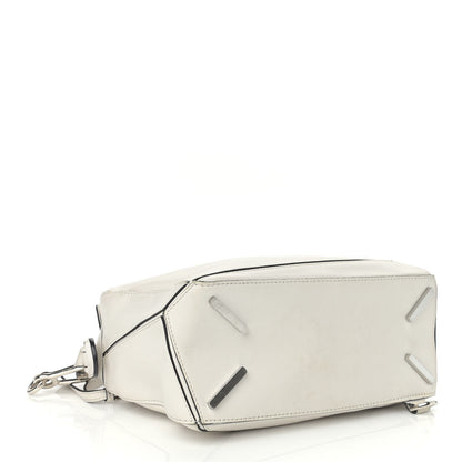 Loewe Calfskin Small Puzzle Bag White 4 of 20