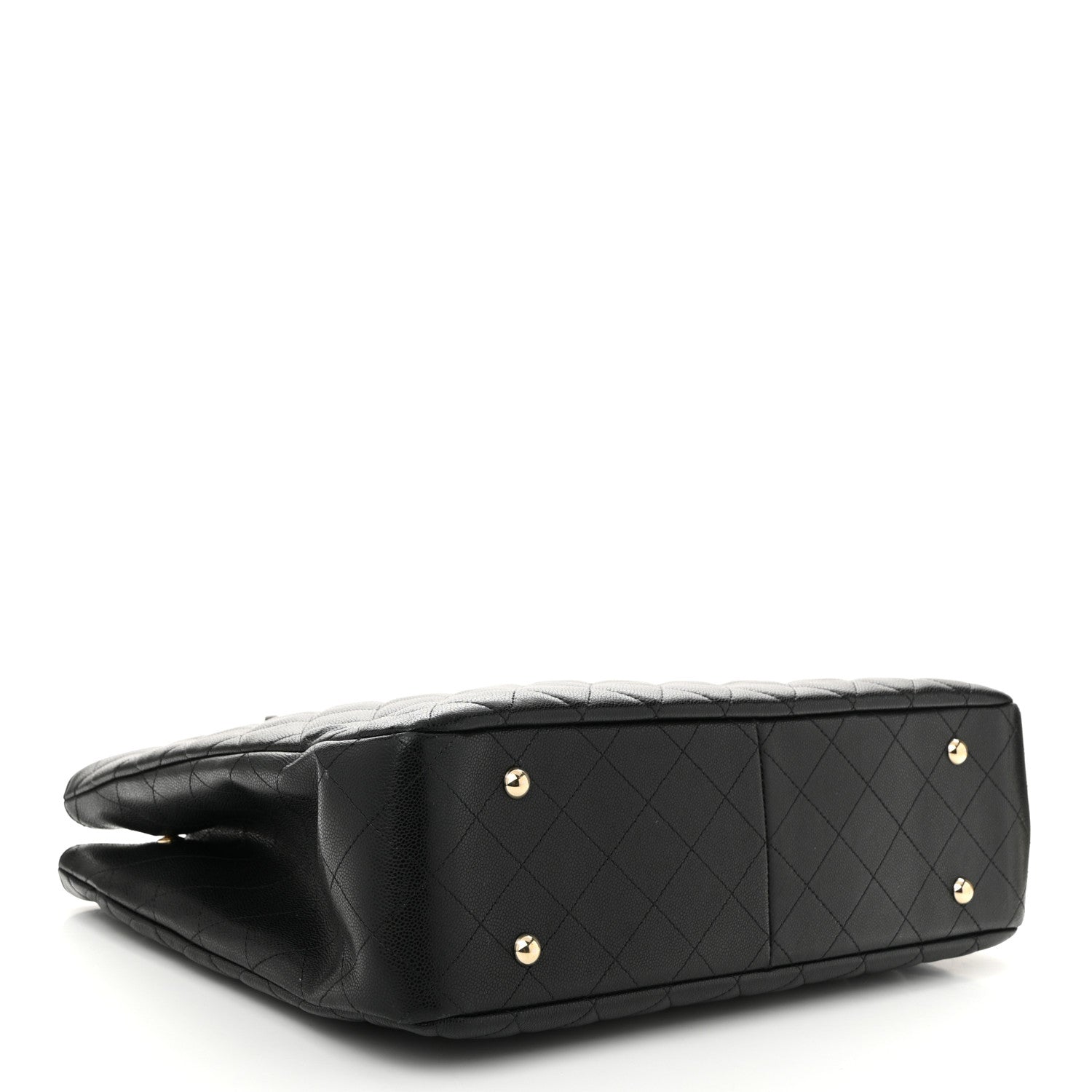 Chanel Caviar Quilted Large Shopping Tote Black 4 of 10
