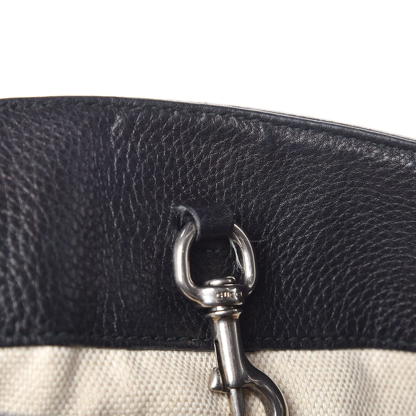 Pebbled Calfskin Studded Medium Soho Chain Shoulder Bag Black