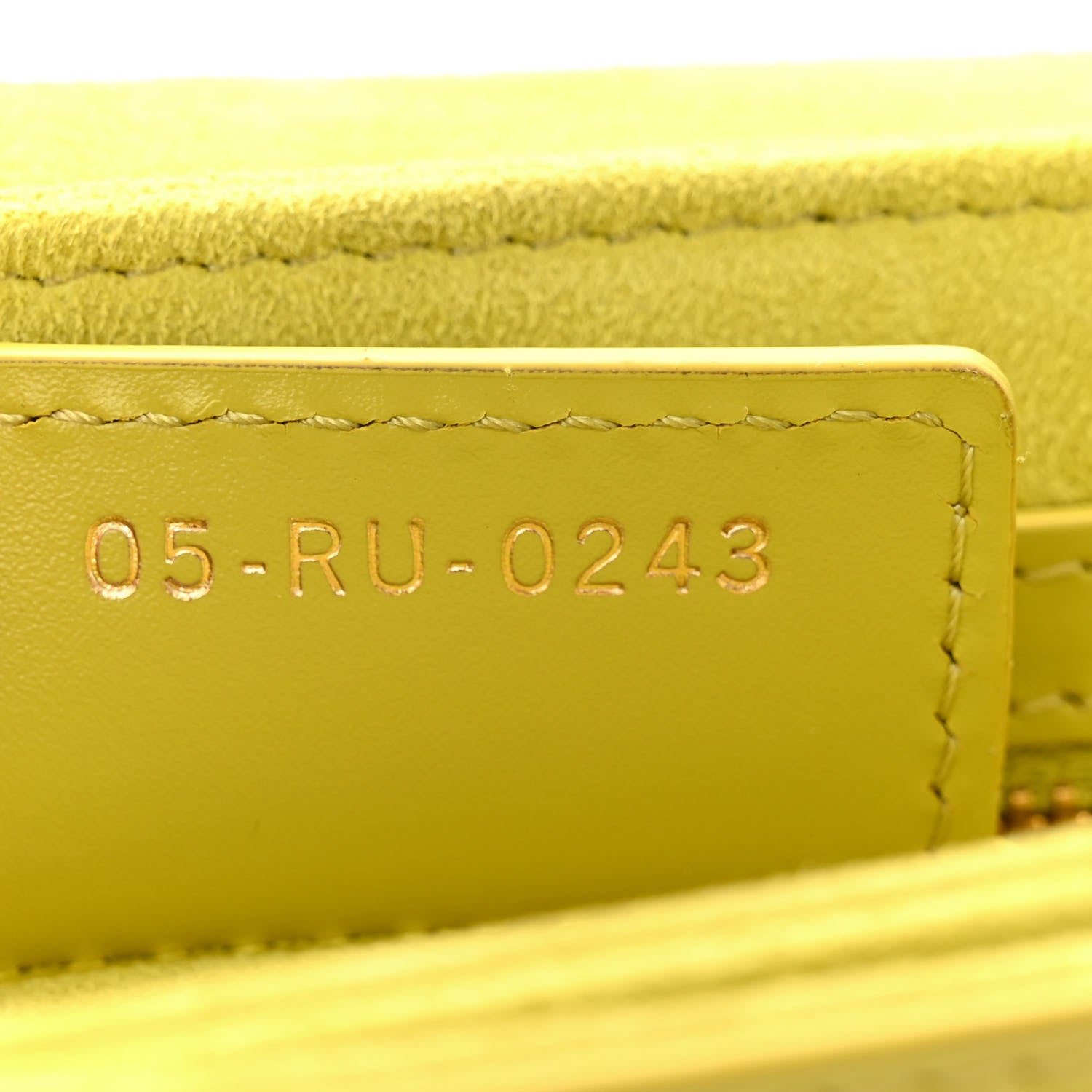 Christian Dior Calfskin CD Signature Flap Crossbody Lime 7 of 12