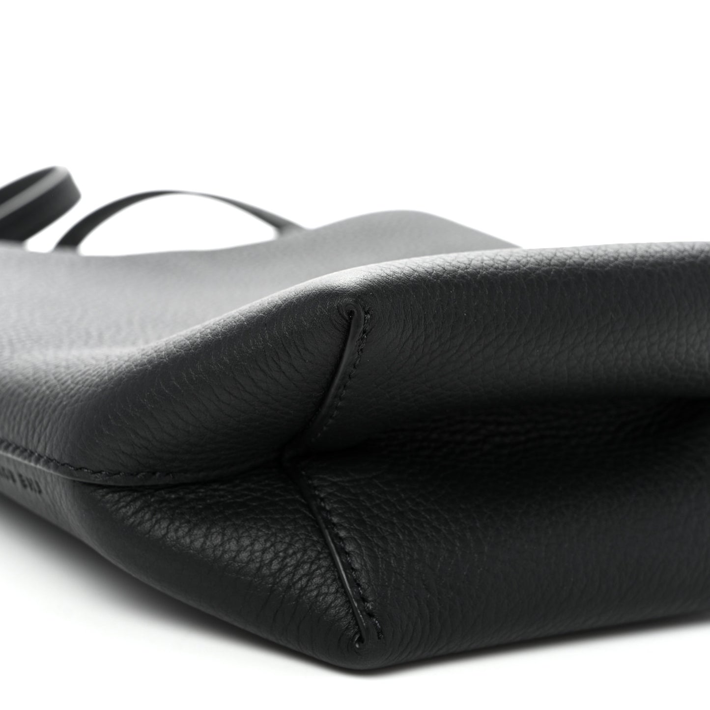 Grained Calfskin Small N/S Park Crossbody Black