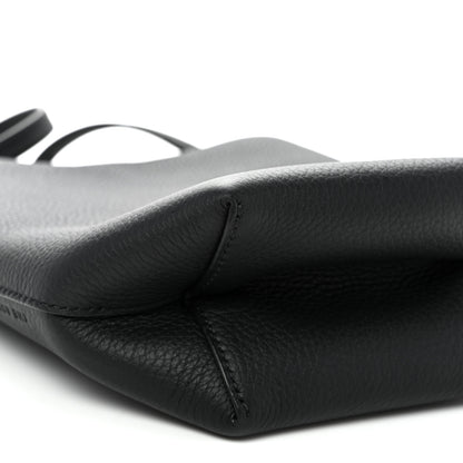 The Row Grained Calfskin Small N/S Park Crossbody Black 8 of 10