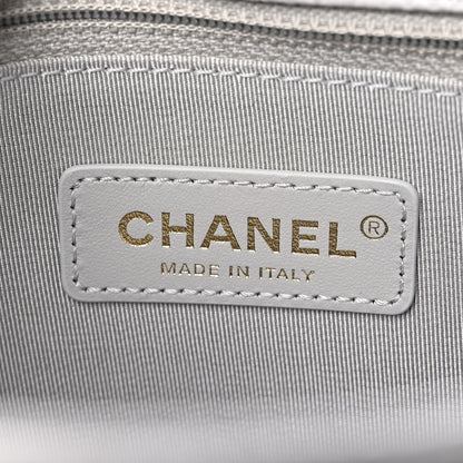 Chanel Caviar Quilted City Walk Flap Light Grey 7 of 10