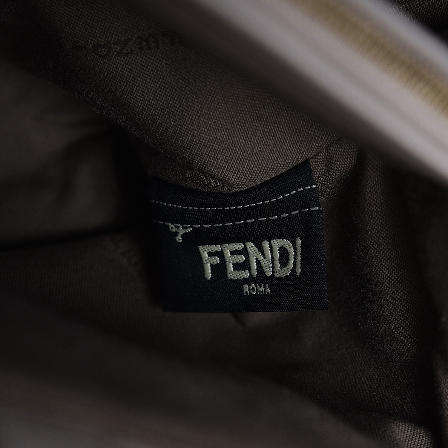 Fendi Vitello Elite Monster Petite 2Jours Tote Multicolor Black Grigio Polvere Multicolor 9 of 9