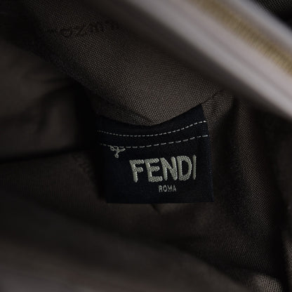 Fendi Vitello Elite Monster Petite 2Jours Tote Multicolor Black Grigio Polvere Multicolor 9 of 9