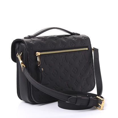 Louis Vuitton Empreinte Pochette Metis Black 2 of 10