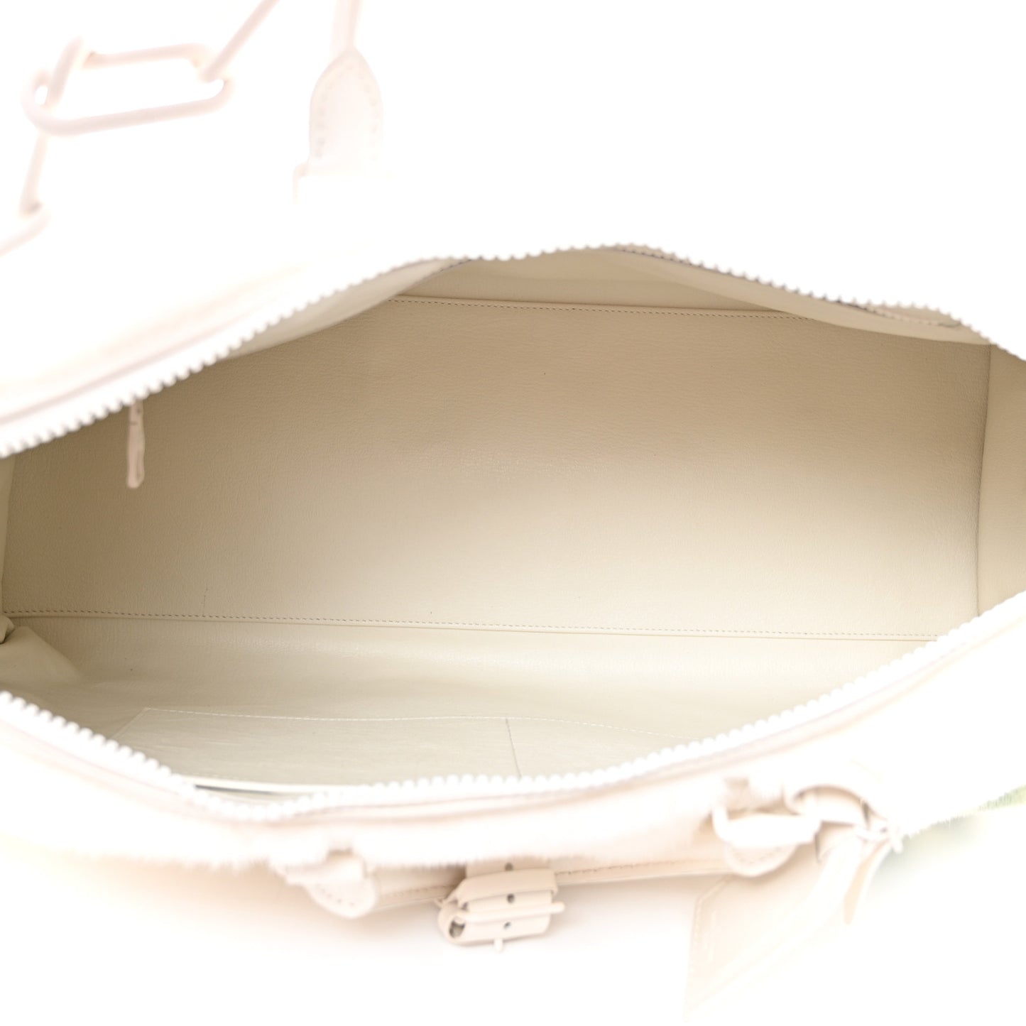 Mink Keepall Bandouliere 50 Vison White