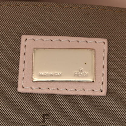 Fendi Raffia Mini Mama Baguette Beige Pink 6 of 10