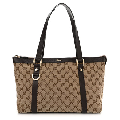 Gucci Monogram Medium Abbey Tote Brown 1 of 14
