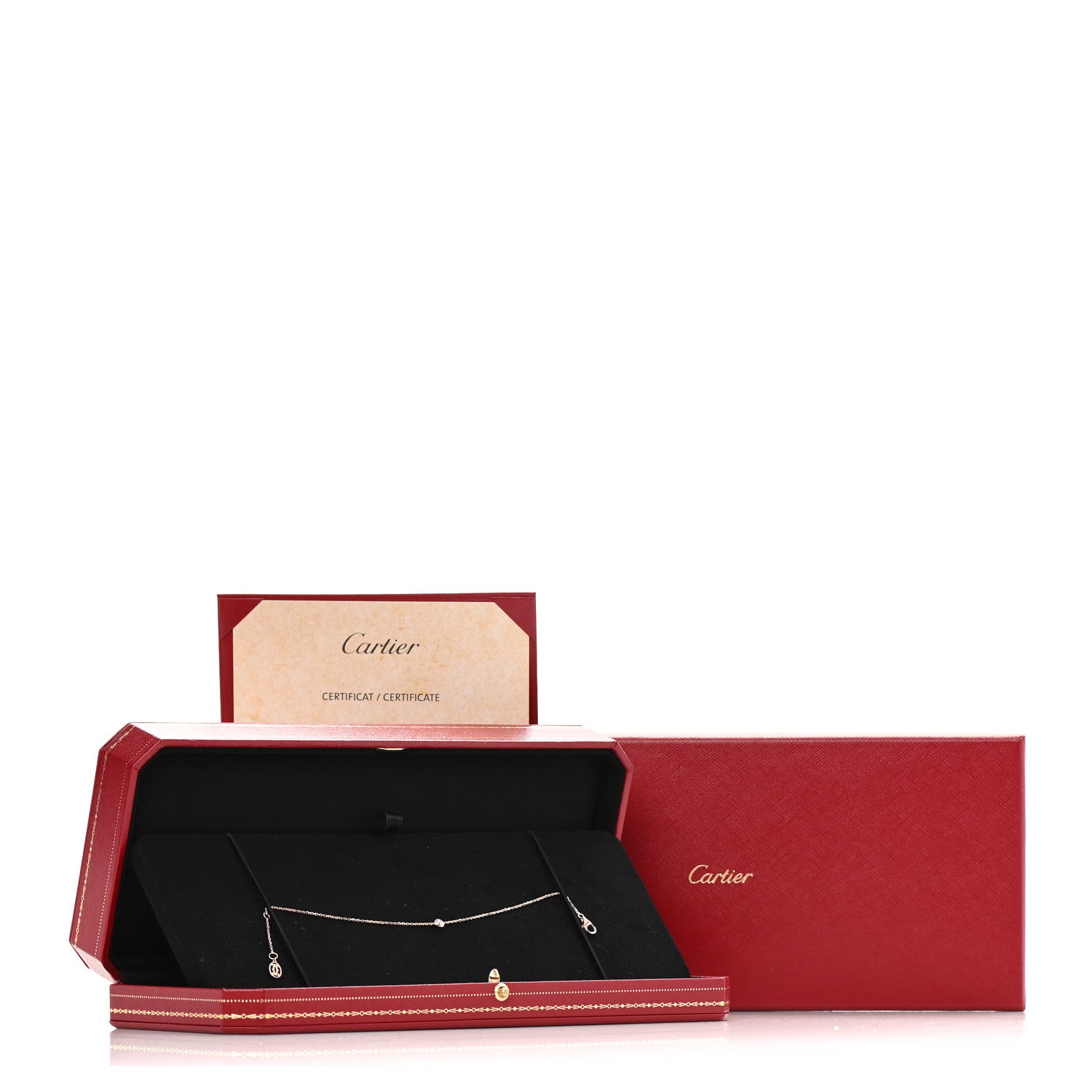 Cartier 18K Pink Gold Diamond XS D'Amour Bracelet 6 of 6