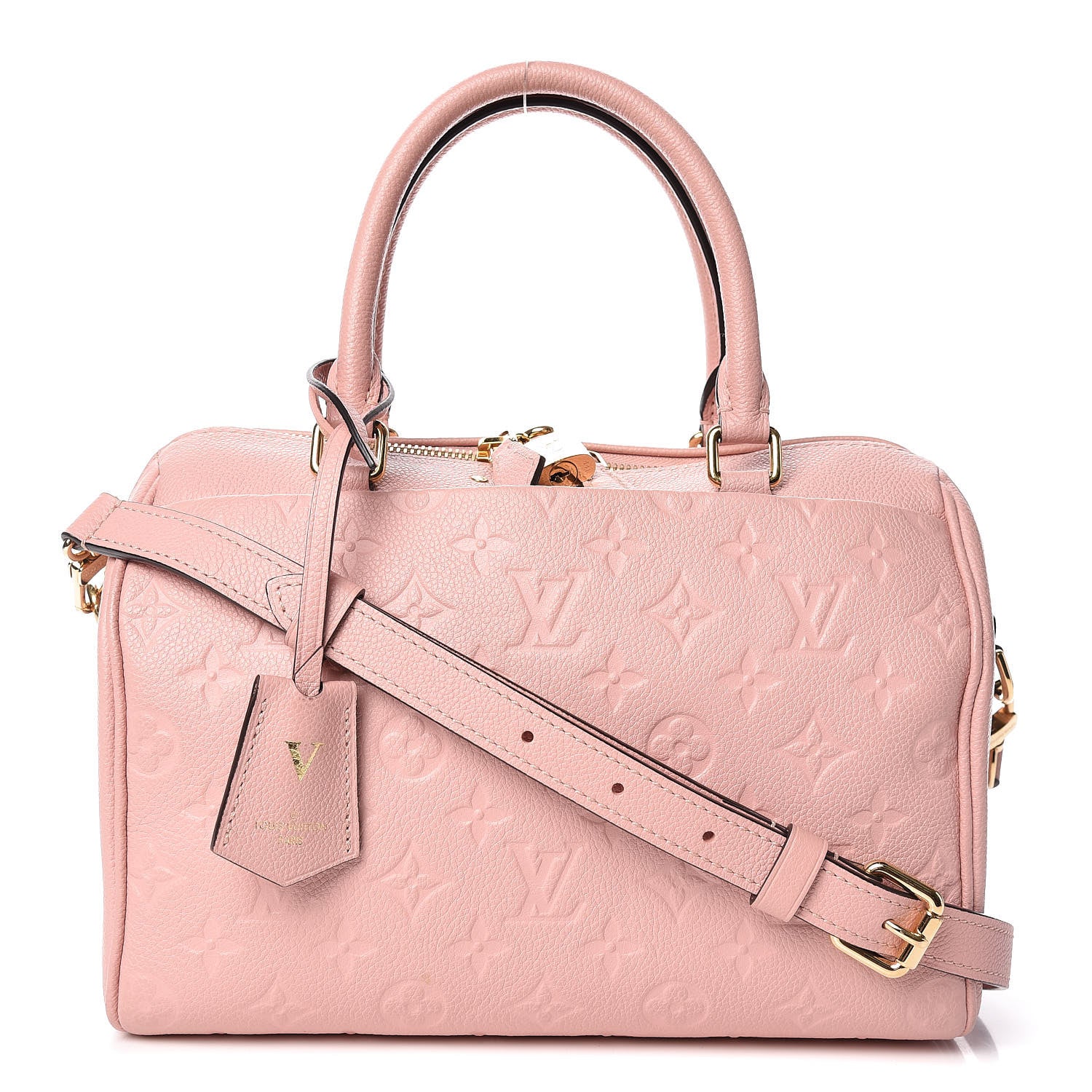 Louis Vuitton Empreinte Speedy Bandouliere 25 NM Rose Poudre 1 of 14