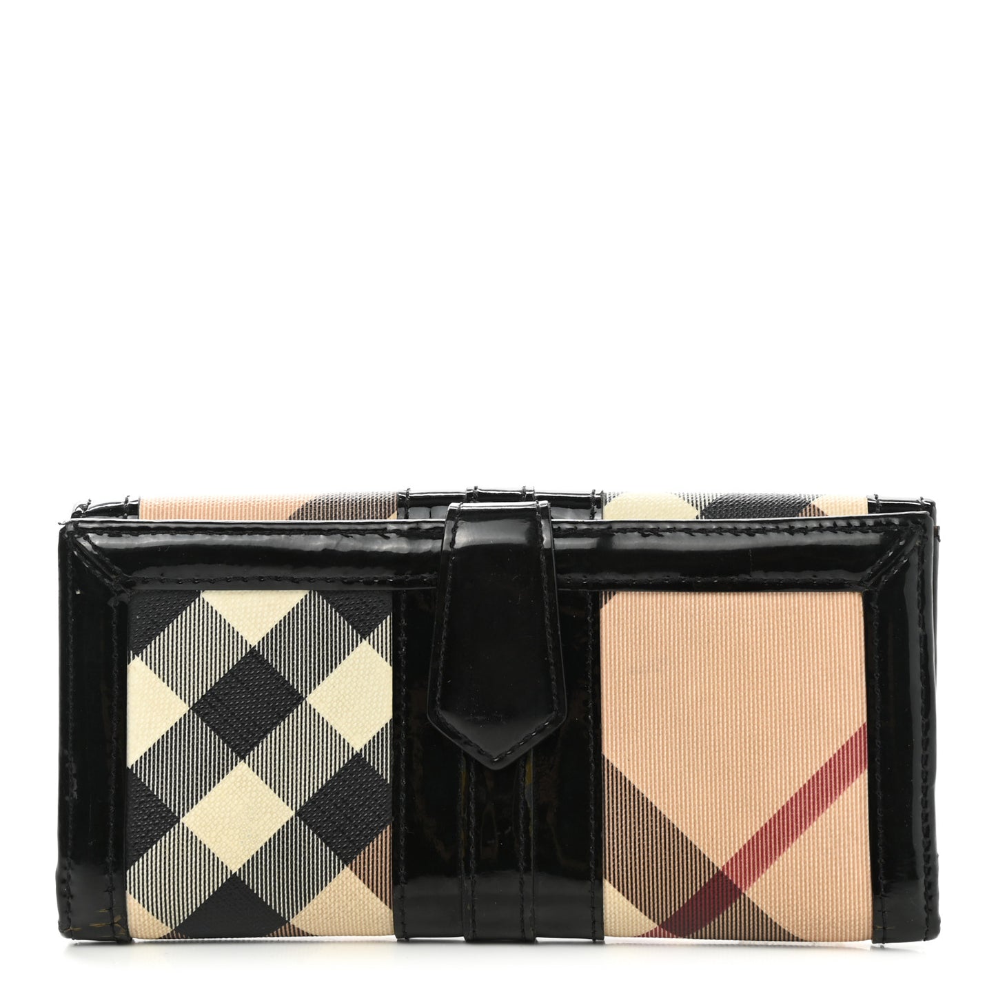 Nova Check Penrose Continental Wallet Black