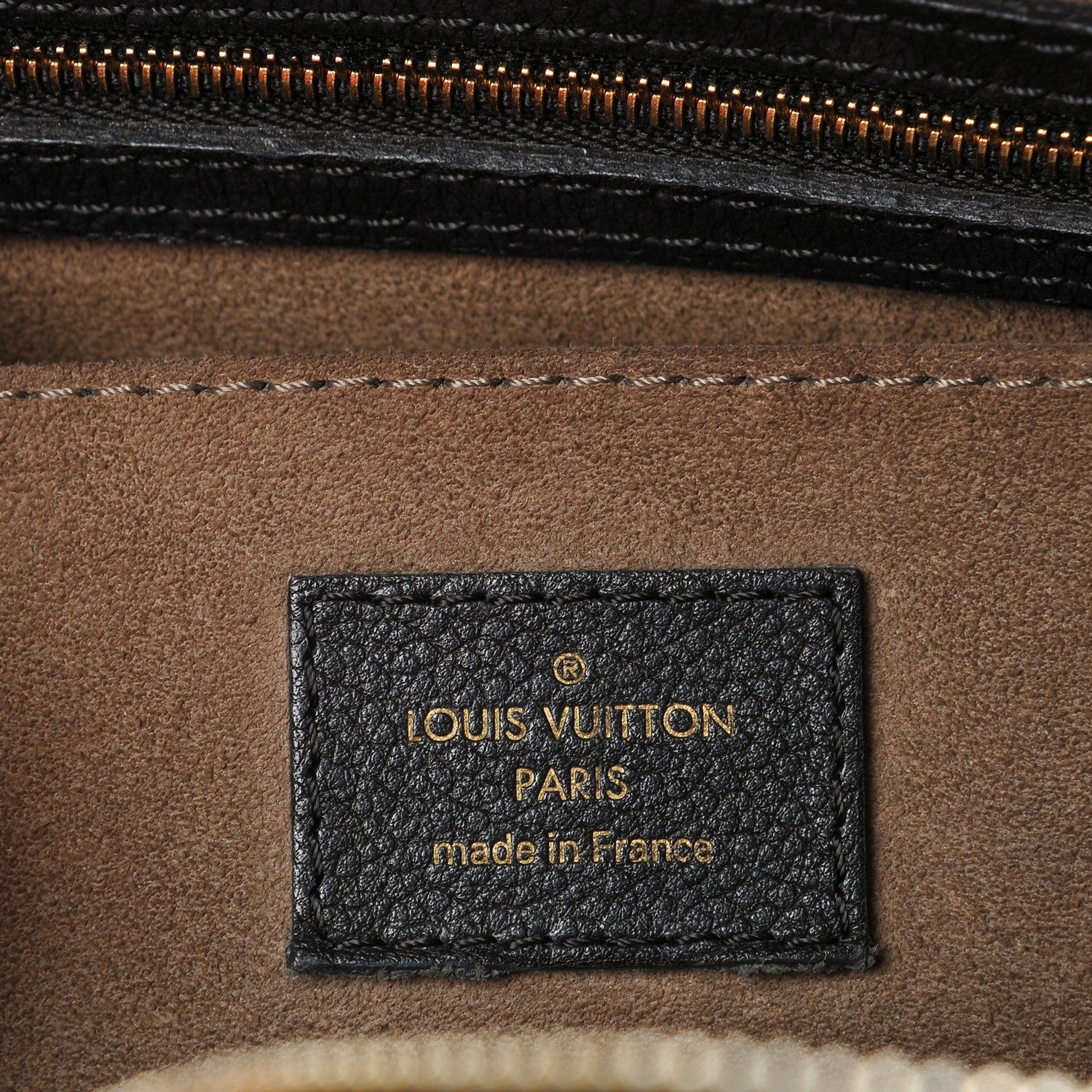 Louis Vuitton Veau Cachemire SC Bag MM Black 6 of 9