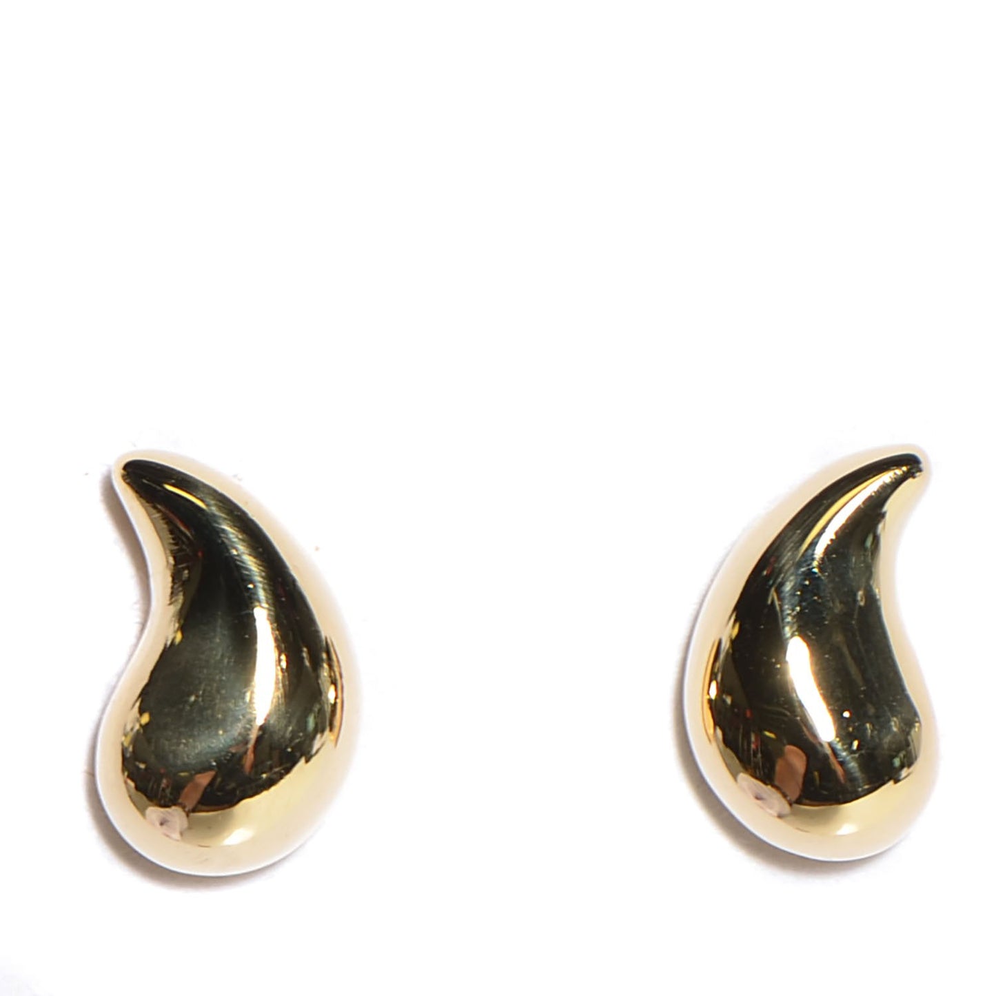 18K Yellow Gold Elsa Peretti Teardrop Earrings