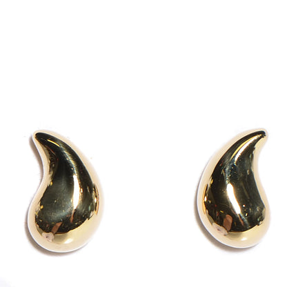 Tiffany 18K Yellow Gold Elsa Peretti Teardrop Earrings 1 of 5