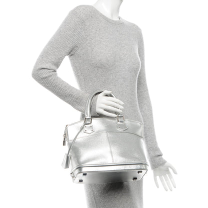 Louis Vuitton Suhali Lockit PM Silver 2 of 9