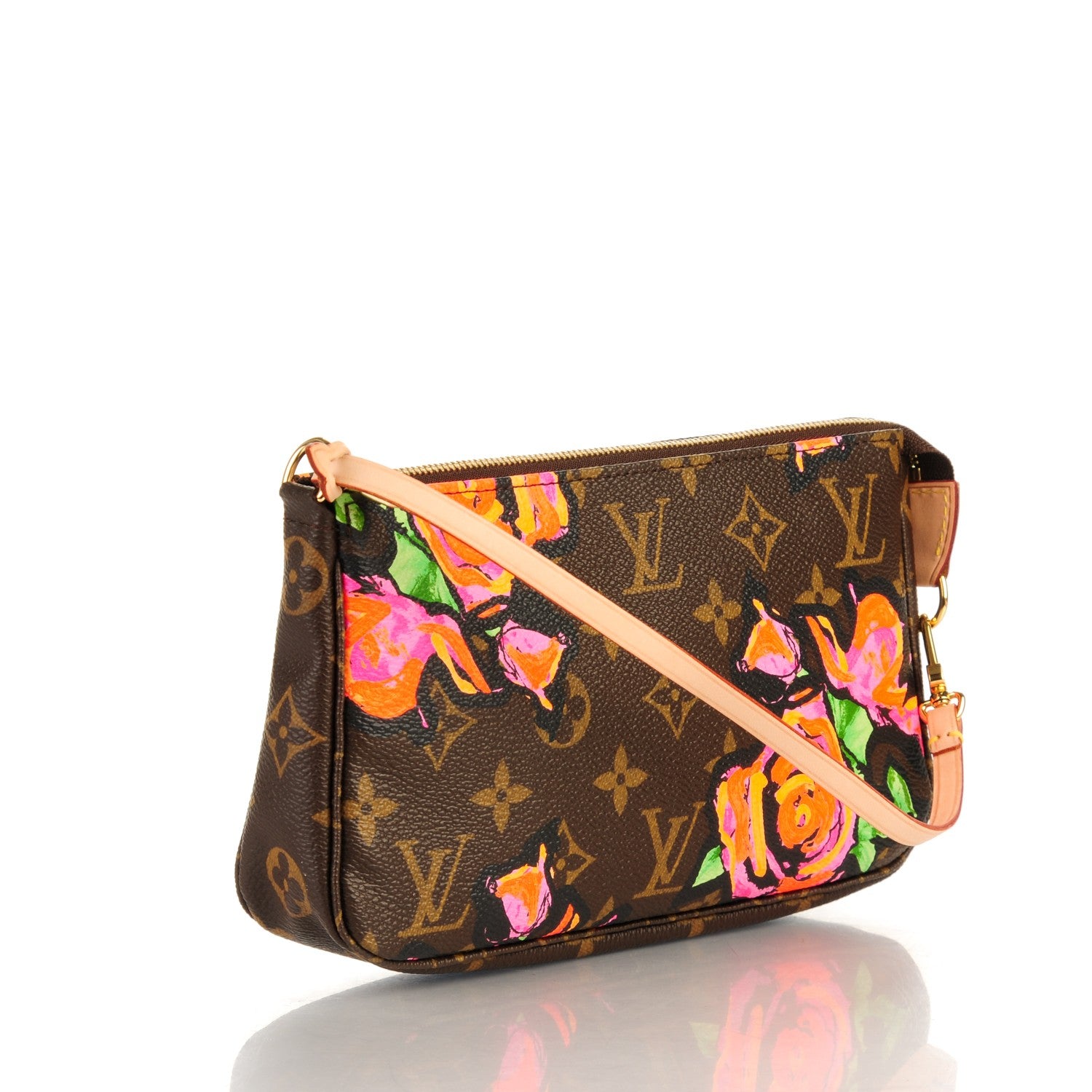 Louis Vuitton Monogram Roses Pochette Accessories 3 of 7