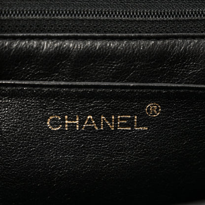 Chanel Caviar Quilted Jumbo Kelly Flap Black 6 of 11