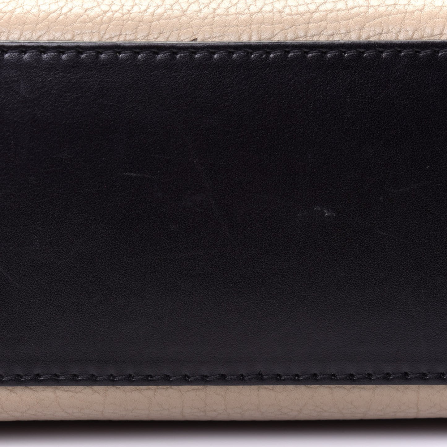 Bullhide Calfskin Nubuck Nano Tri-Color Luggage Light Taupe