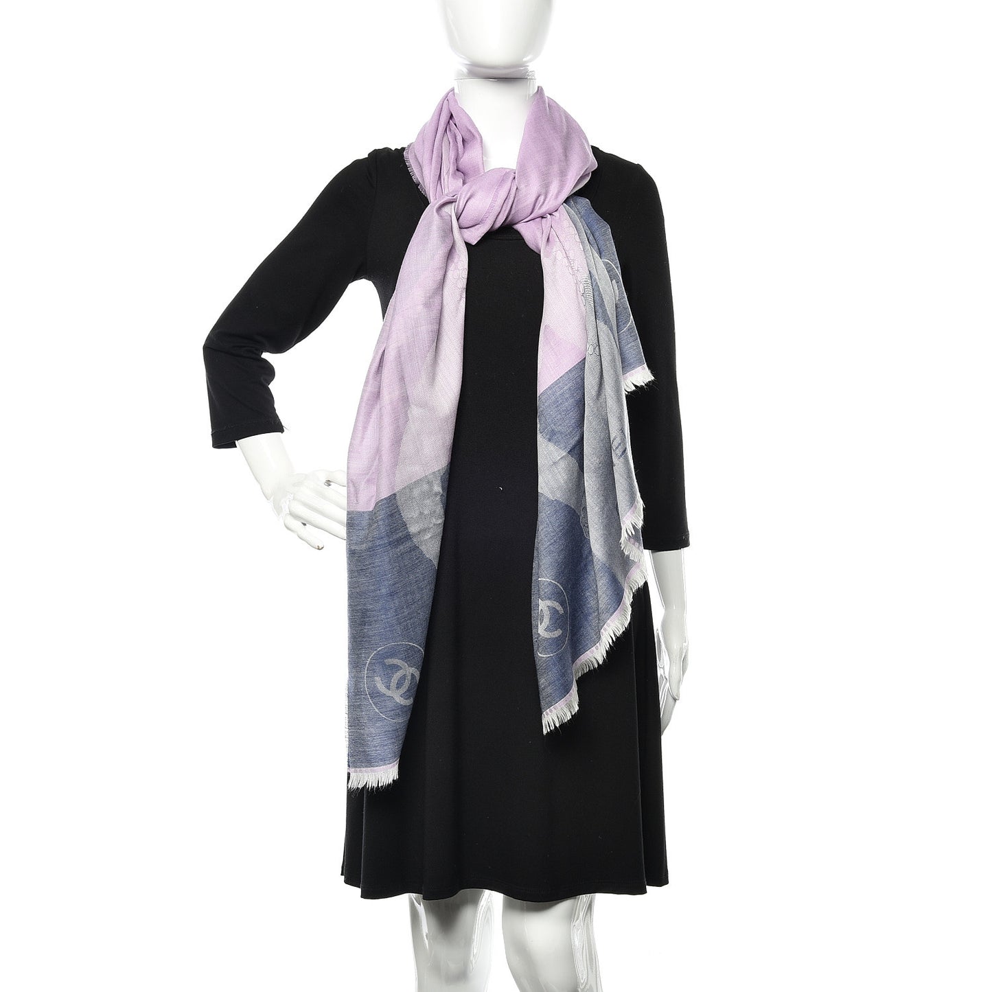 Cashmere Silk CC Coco Scarf Multicolor