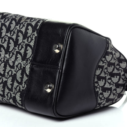 Christian Dior Monogram Boston Black 9 of 12