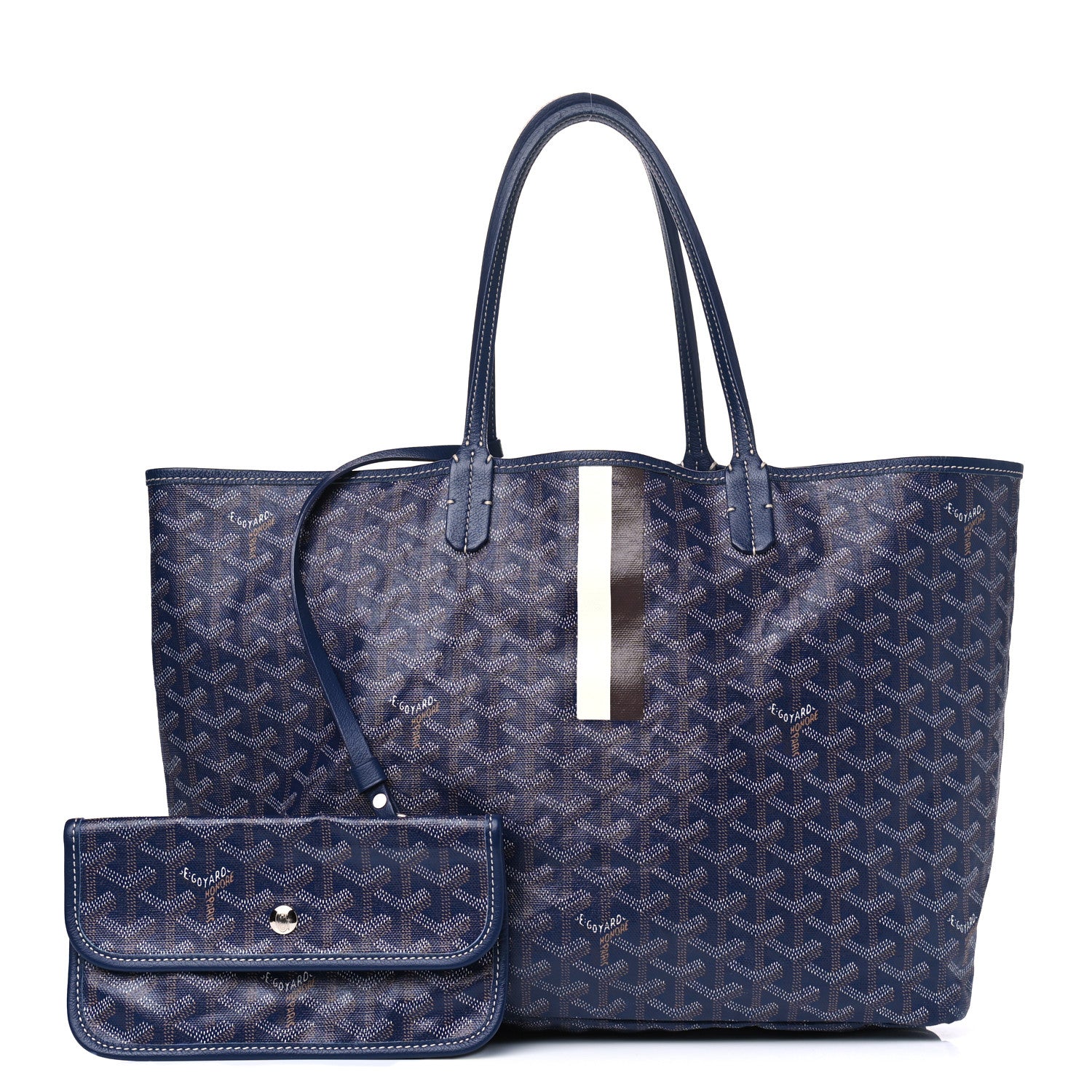 Goyard Goyardine Saint Louis PM Navy 1 of 12