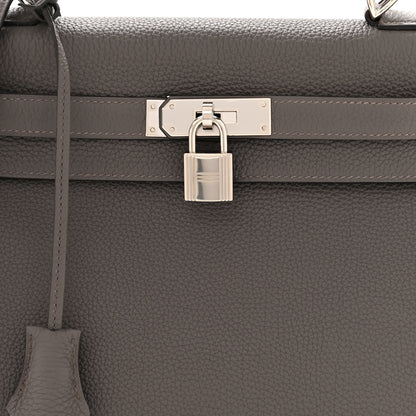 Hermes Togo Kelly Retourne 28 Etain 8 of 12
