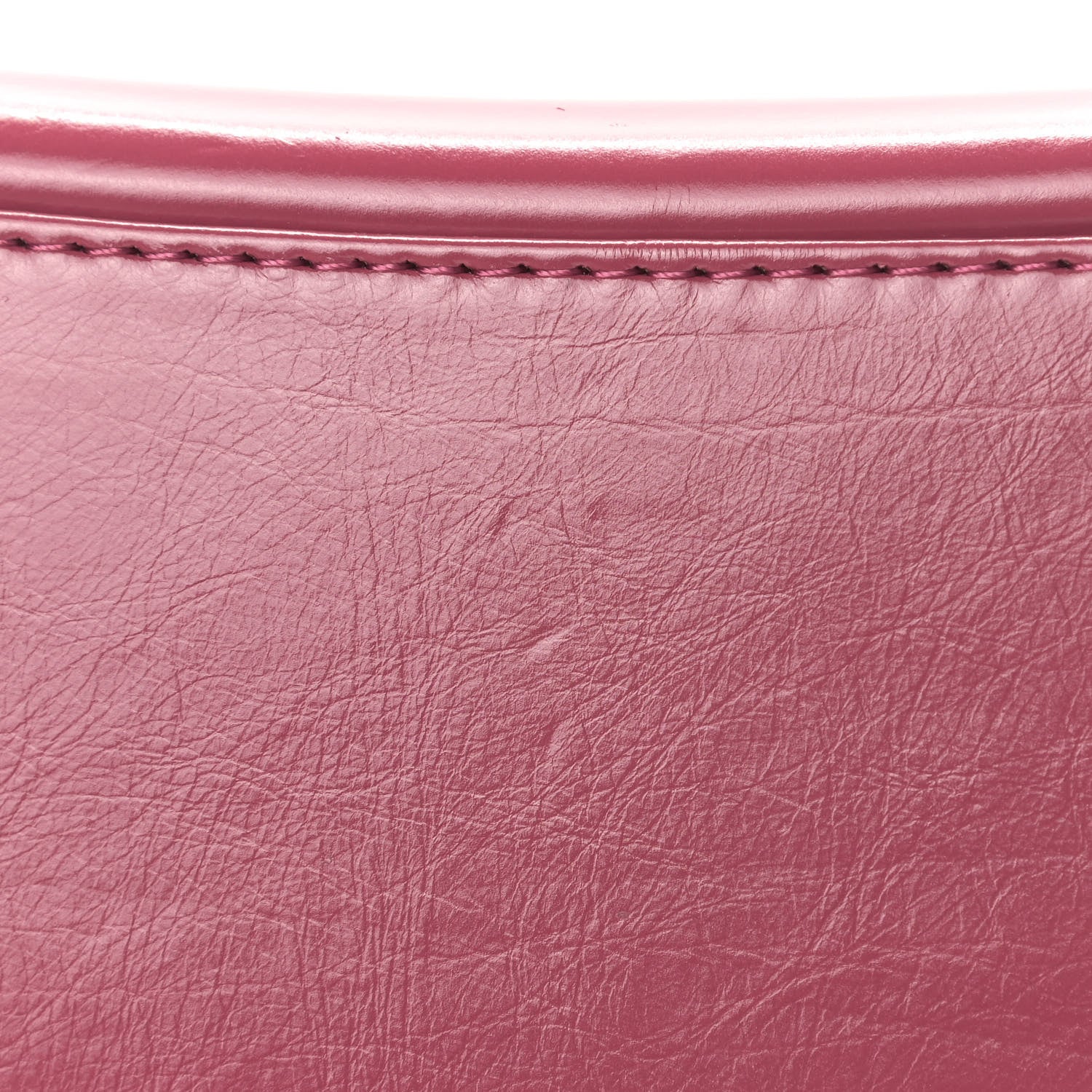 Chanel Aged Calfskin Quilted Small Gabrielle Backpack Dark Pink 9 of 10
