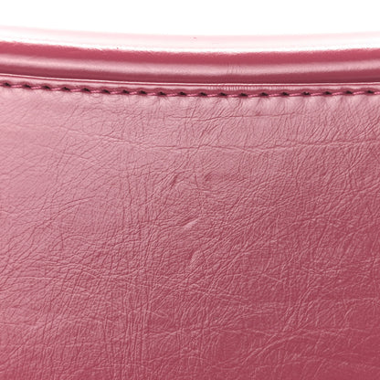 Chanel Aged Calfskin Quilted Small Gabrielle Backpack Dark Pink 9 of 10