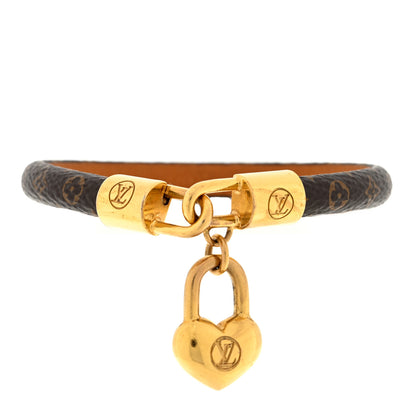 Louis Vuitton LOUIS VUITTON Monogram Crazy In Lock Bracelet 17 1 of 4