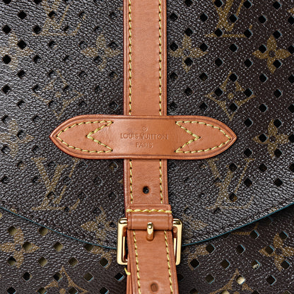 Louis Vuitton Monogram SC Flore Saumur Teal 11 of 11