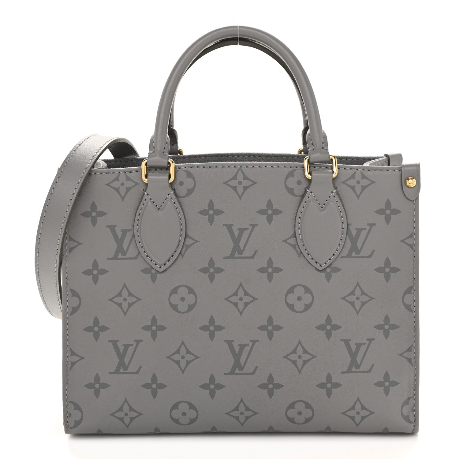 Louis Vuitton Monogram Ink Onthego PM Trianon Gray 1 of 10