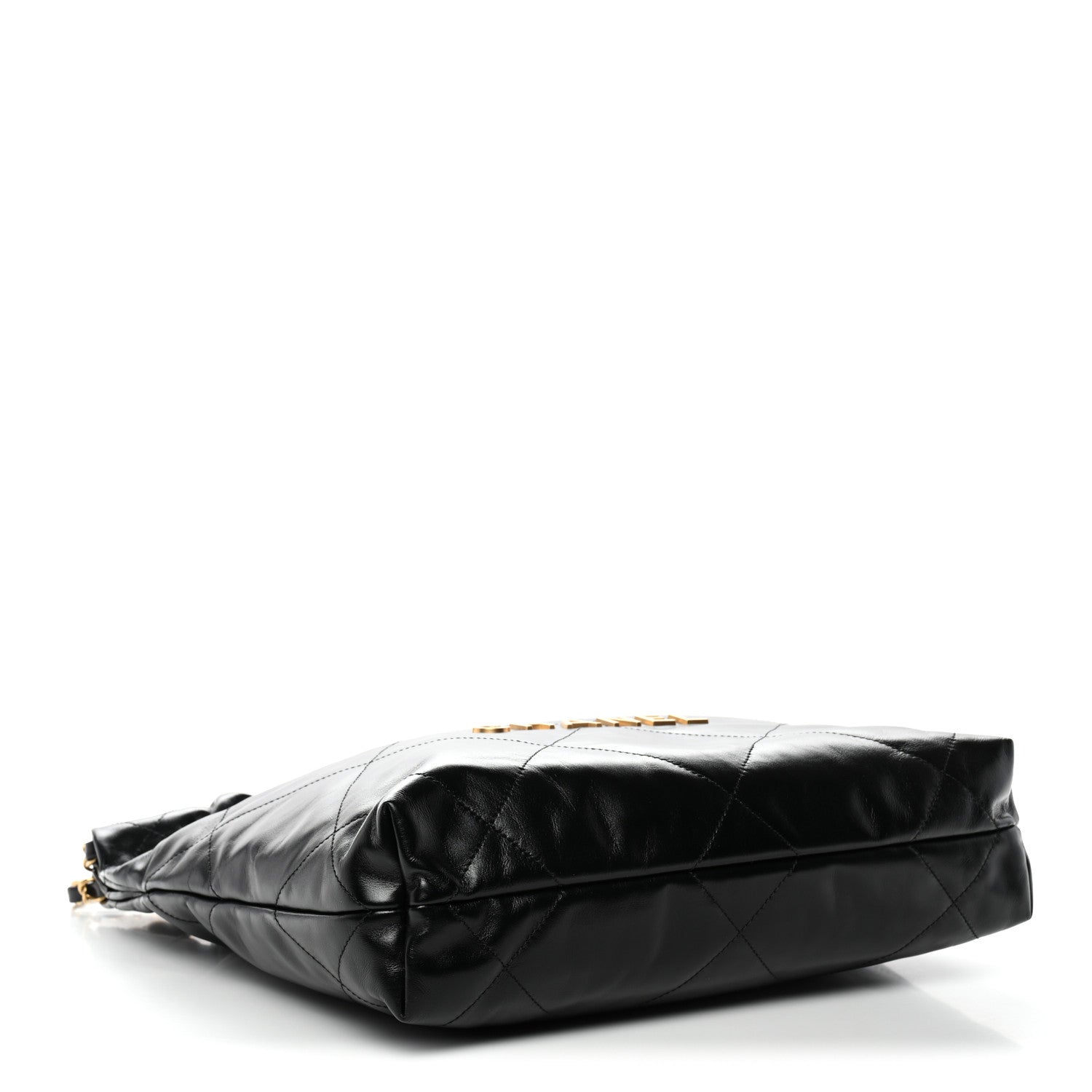 Chanel Shiny Calfskin Quilted Small Chanel 22 Black 5 of 11