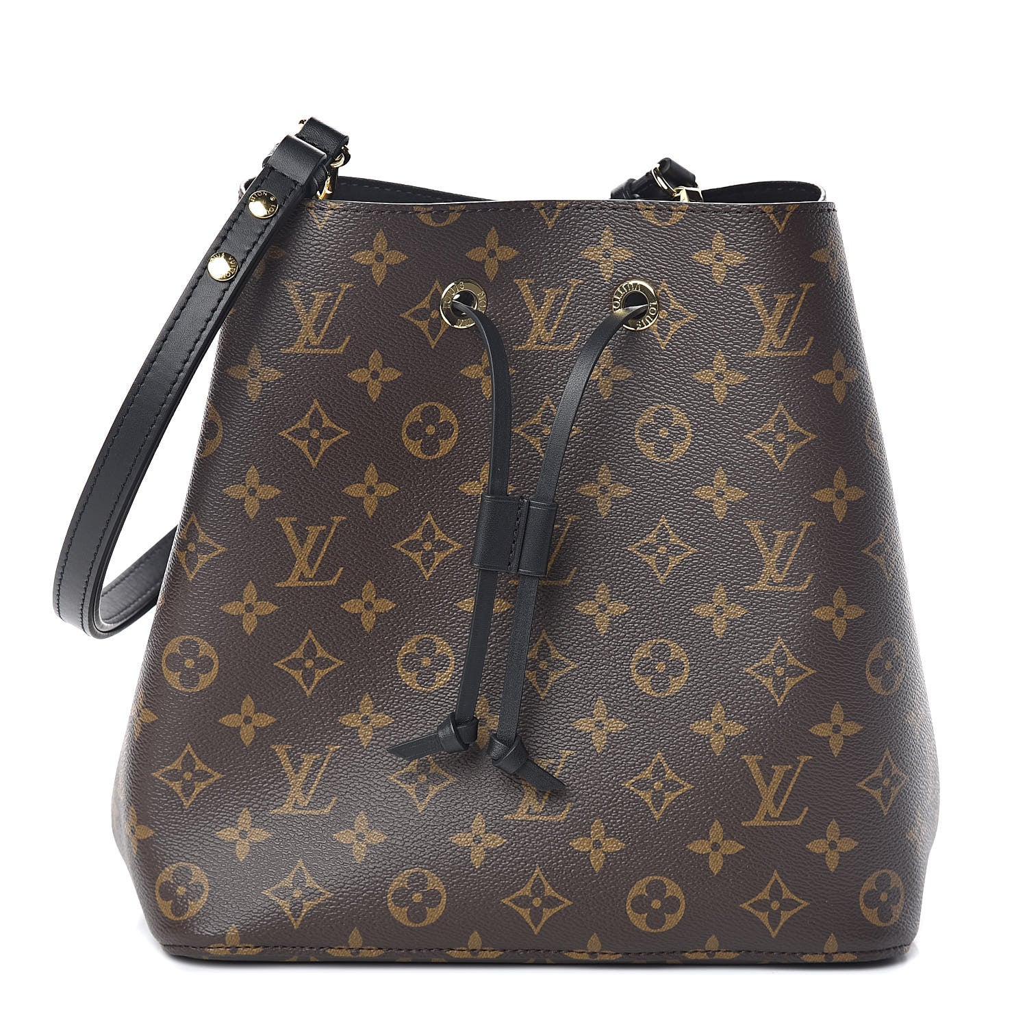 Louis Vuitton Monogram Neonoe MM Black 1 of 7