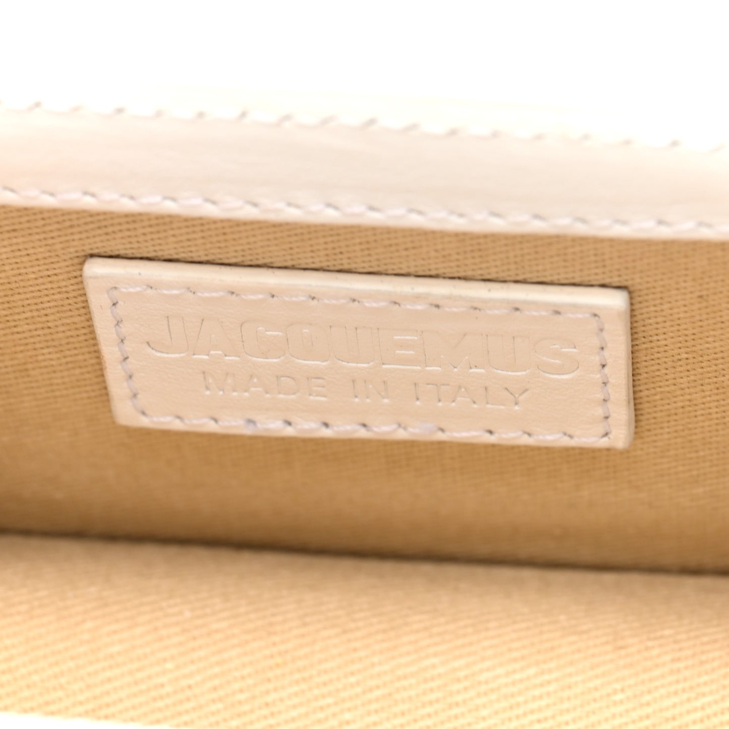 Smooth Calfskin Le Chiquito White