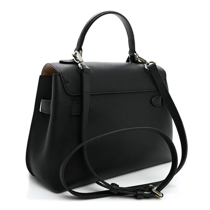 Louis Vuitton Calfskin Lockme Ever BB Black 2 of 8
