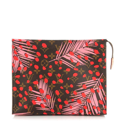 Louis Vuitton Monogram Jungle Dots Toiletry Pouch 26 Sugar Pink Poppy 1 of 8