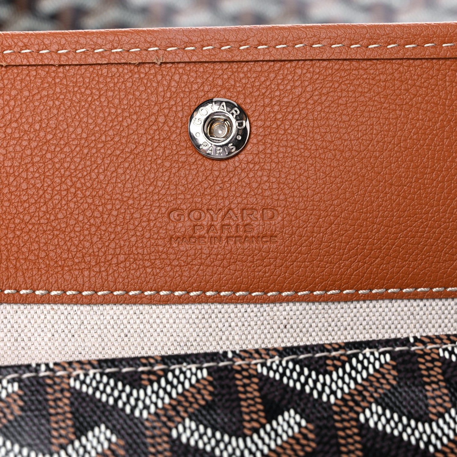 Goyard Goyardine Saint Louis GM Black Gold 7 of 9